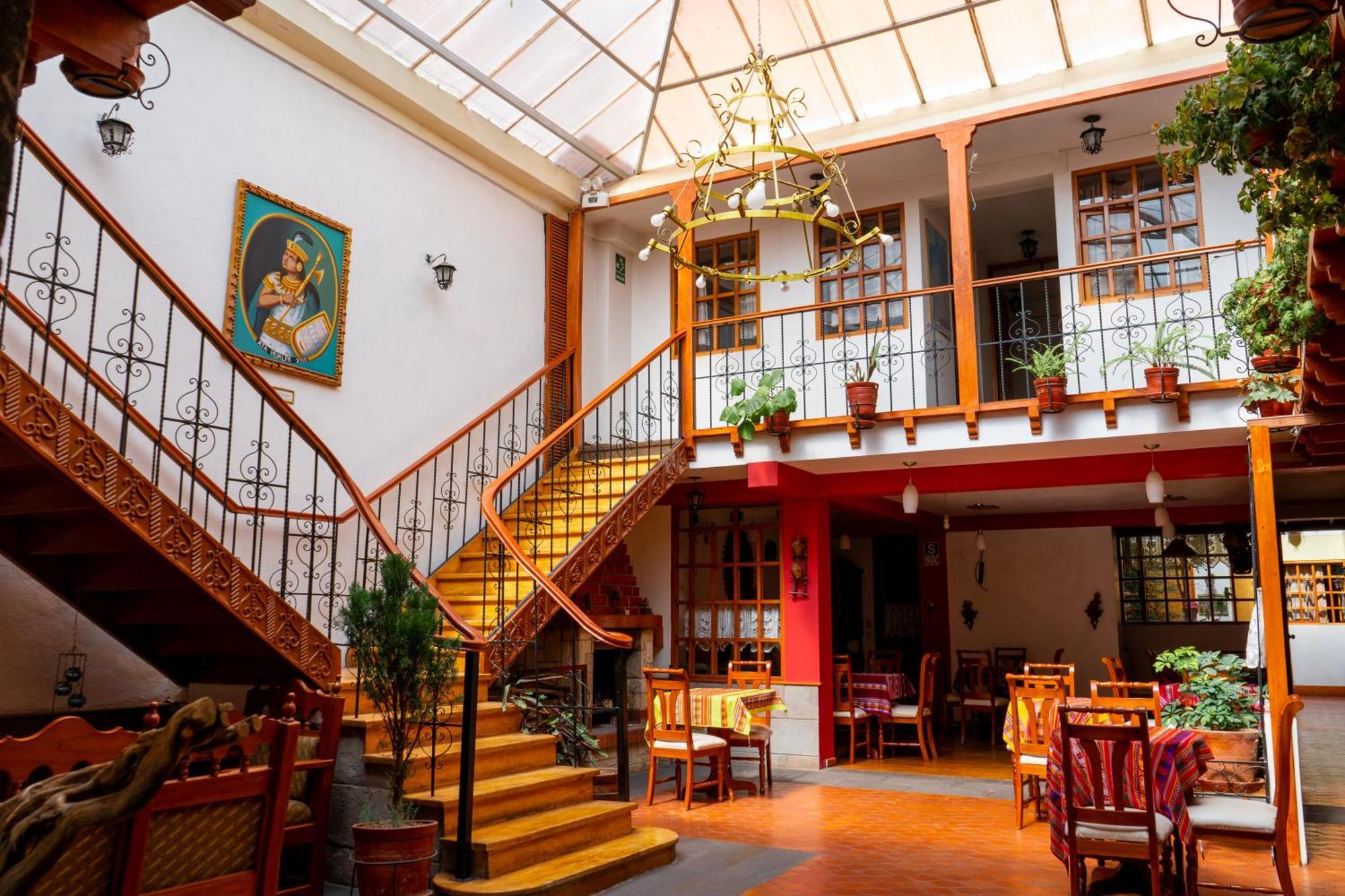 Hotel La Posada De Atahualpa Cuzco Esterno foto
